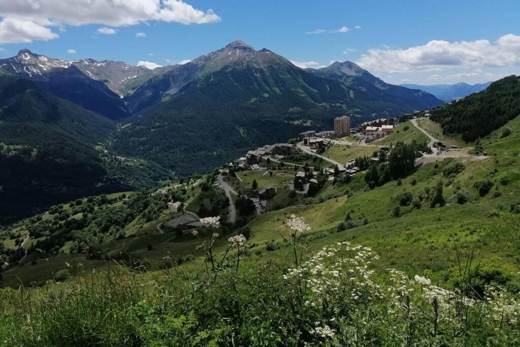 Bel Appartement montagne dans le parc des écrins Orcières Exterior foto