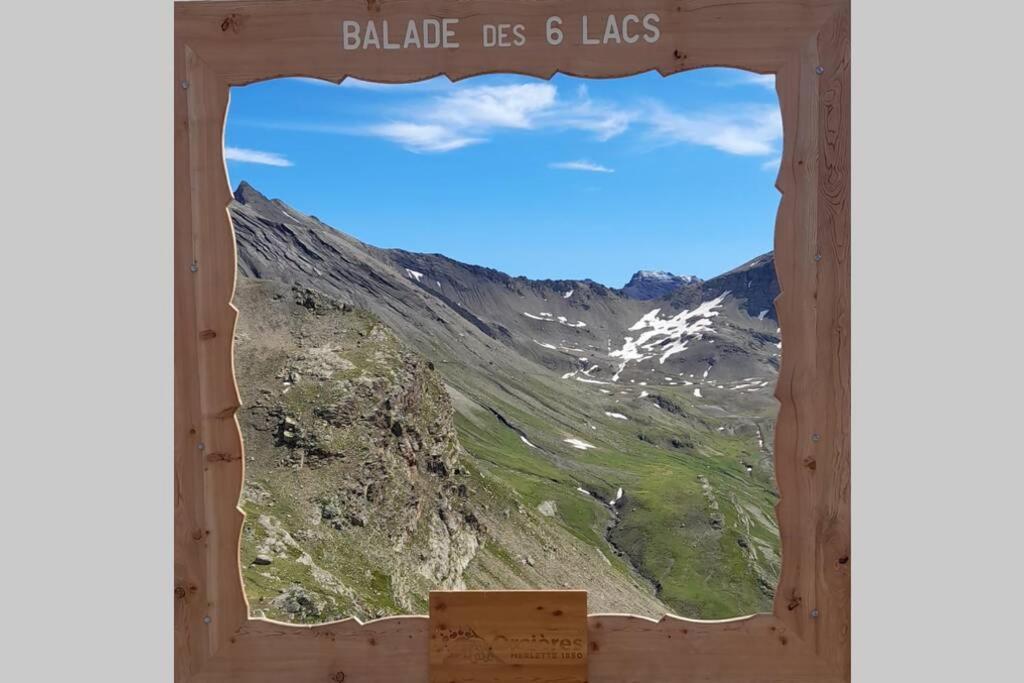 Bel Appartement montagne dans le parc des écrins Orcières Exterior foto